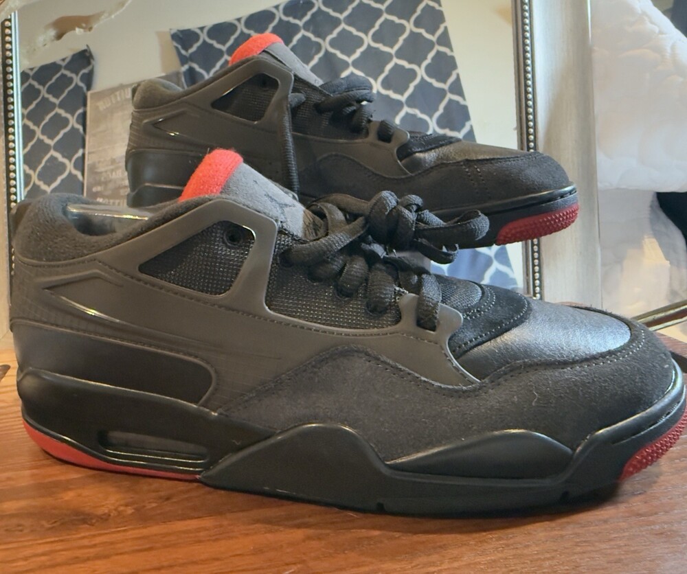 Jordan Air Jordan 4 RM Black/Varsity Red Men’s US 10.5 Low Top FQ7939-060